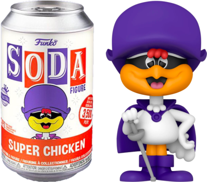 Super Chicken - Super Chicken Vinyl SODA Figure in Collector Can (International Edition) - Image 2