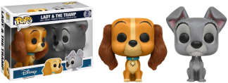 Lady and the Tramp - Lady & Tramp Pop! Vinyl Figure 2-Pack