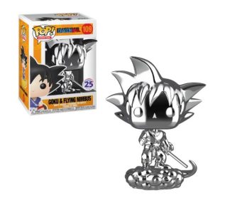 Dragon Ball Z - Chrome Goku and Flying Nimbus Pop! Vinyl Figure
