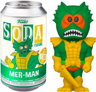 Masters Of The Universe - Mer-Man Vinyl SODA Figure in Collector Can