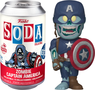 What If…? - Zombie Captain America Vinyl SODA Figure in Collector Can (International Edition)