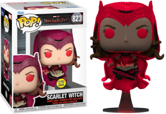 WandaVision - Scarlet Witch with Darkhold Book Glow in the Dark Pop! Vinyl Figure