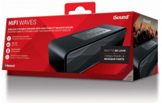 iSound Bluetooth HIFI Waves Speaker - Black