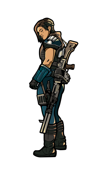 Star Wars: The Mandalorian - Cara Dune FigPin Enamel Pin