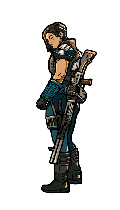 Star Wars: The Mandalorian - Cara Dune FigPin Enamel Pin