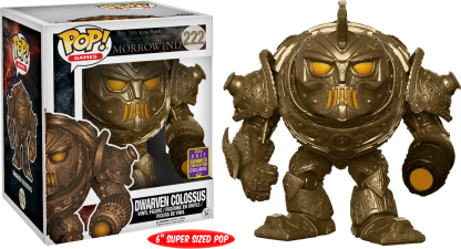 The Elder Scrolls Online: Morrowind - Dwarven Colossus 6 Inch Super-Sized Pop! Vinyl Figure (2017 Summer Convention Exclusive)