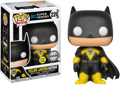 Batman - Yellow Lantern Batman Glow in the Dark Pop! Vinyl Figure