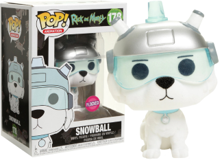 Rick and Morty - Snowball Flocked Pop! Vinyl Figure