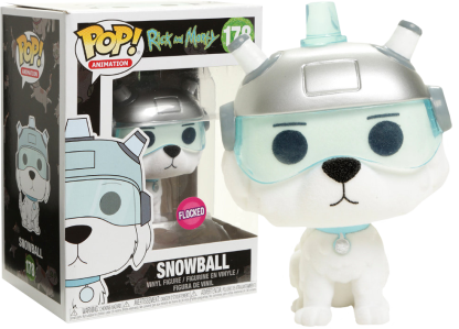 Rick and Morty - Snowball Flocked Pop! Vinyl Figure