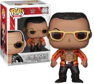 WWE - The Rock Old School Pop! Vinyl Figure