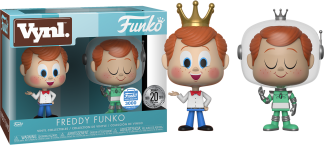 Freddy Funko - Pink Cheeked and Spacesuit Freddy 2 Pack Vinyl. Figure