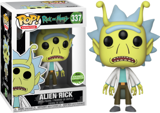 Rick and Morty: Alien Head Rick Pop! Vinyl Figure (2018 Spring Convention Exclusive)