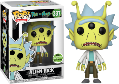 Rick and Morty: Alien Head Rick Pop! Vinyl Figure (2018 Spring Convention Exclusive)