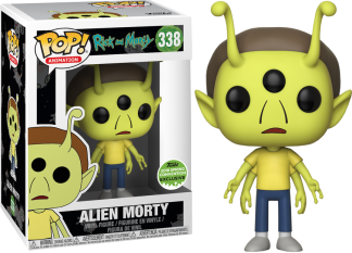 Rick and Morty: Alien Head Morty Pop! Vinyl Figure (2018 Spring Convention Exclusive)