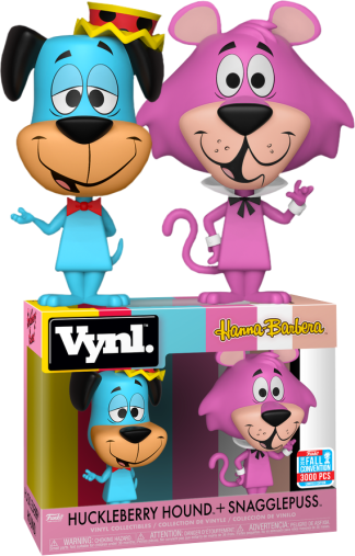 Hanna-Barbera - Huckleberry Hound and Snagglepuss Vynl. Vinyl Figure 2-Pack (2018 Fall Convention Exclusive)