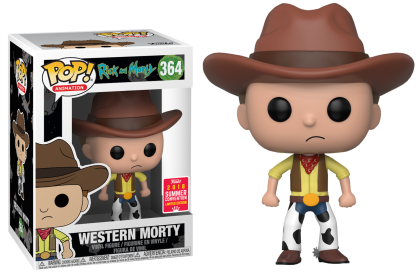 Rick and Morty - Western Morty Pop! Vinyl Figure (2018 Summer Convention Exclusive)