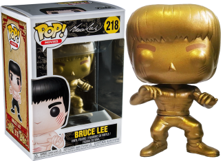Enter the Dragon - Gold Bruce Lee Pop! Vinyl Figure