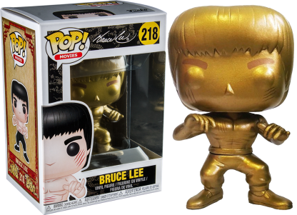 Enter the Dragon - Gold Bruce Lee Pop! Vinyl Figure