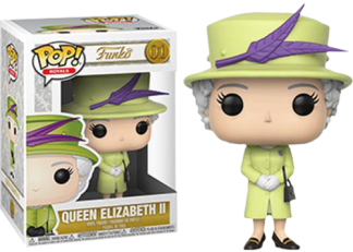Royal Family - Queen Elizabeth II in Green Dress Pop! Vinyl Figure
