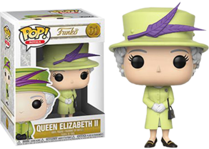 Royal Family - Queen Elizabeth II in Green Dress Pop! Vinyl Figure