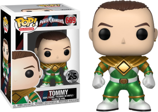 Power Rangers - Tommy Unmasked Green Ranger Metallic Pop! Vinyl Figure