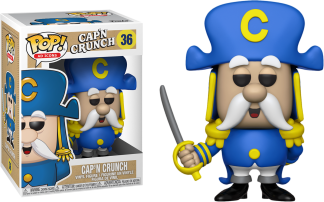 Quaker - Cap 'n Crunch with Sword Pop! Vinyl Figure