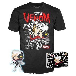 Marvel - Anti-Venom Glow In The Dark Pop & Tee