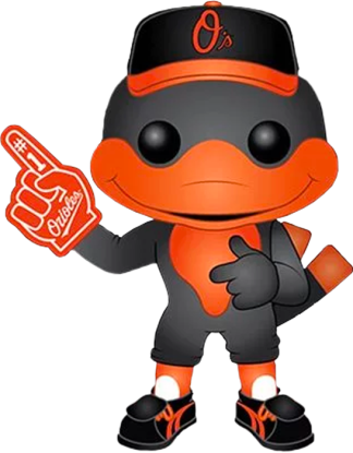 MLB Baseball - The Oriole Bird Baltimore Orioles Mascot Pop! Vinyl Figure
