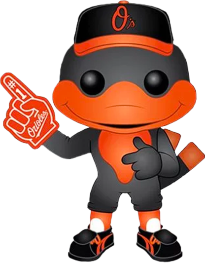 MLB Baseball - The Oriole Bird Baltimore Orioles Mascot Pop! Vinyl Figure