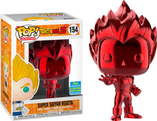 Dragon Ball Z - Red Chrome Vegeta Pop! Vinyl Figure (2019 Summer Convention Exclusive)