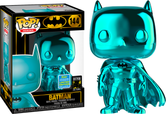 Batman - Teal Chrome Batman Pop! Vinyl Figure (2019 Summer Convention Exclusive)