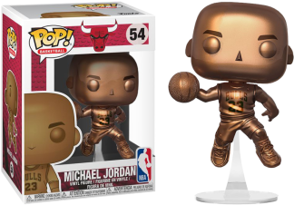 NBA Basketball - Michael Jordan Bronzed Pop! Vinyl Figure