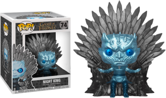 Game of Thrones - Night King on Throne Metallic Deluxe Pop! Vinyl Figure