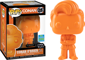 Conan - Orange Conan O'Brien Pop! Vinyl Figure (2019 Summer Convention Exclusive)