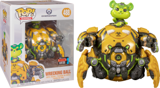 Overwatch - Biohazard Wrecking Ball 6 Inch Super Sized Pop! Vinyl Figure (2019 Fall Convention Exclusive)