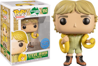 The Crocodile Hunter - Steve Irwin with Snake Pop! Vinyl Figure