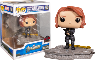 The Avengers - Black Widow Assemble Diorama Deluxe Pop! Vinyl Figure