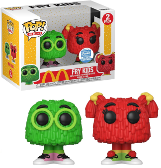 McDonald's - Fry Kids Green & Red Pop! Vinyl Figure 2-Pack (Funko Shop Exclusive)