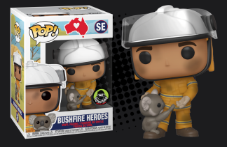 Bushfire Heroes - Firefighter with Koala Pop! Vinyl Figure (Exclusive)