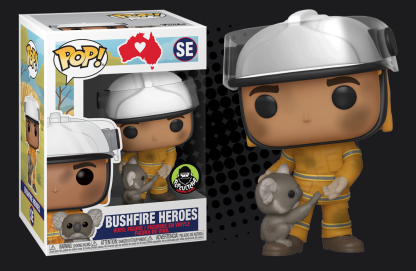 Bushfire Heroes - Firefighter with Koala Pop! Vinyl Figure (Exclusive)