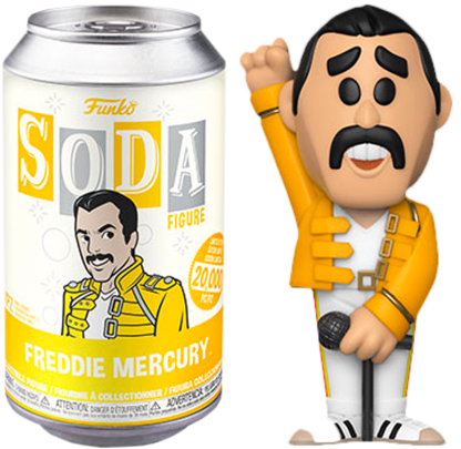 Queen - Freddie Mercury Vinyl SODA Figure in Collector Can