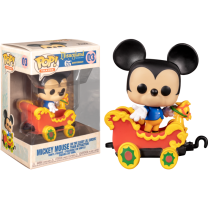 Disneyland: 65th Anniversary - Mickey Mouse on the Casey Jr. Circus Train Attraction Pop! Vinyl Figure