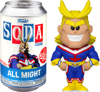 My Hero Academia - All Might Vinyl SODA Figure in Collector Can