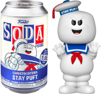 Ghostbusters - Stay Puft Vinyl SODA Figure in Collector Can