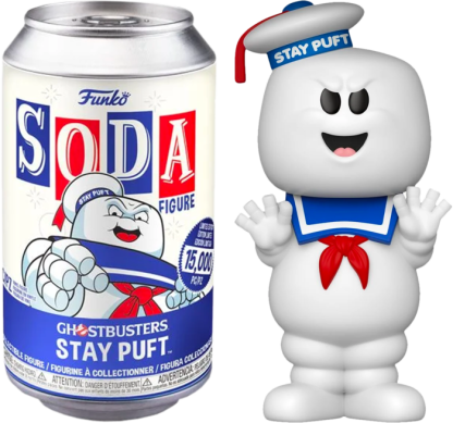 Ghostbusters - Stay Puft Vinyl SODA Figure in Collector Can