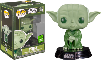 Star Wars - Yoda Military Green Pop! Vinyl Figure (2021 Spring Convention Exclusive)