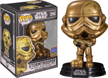 Star Wars - Stormtrooper Gold Pop! Vinyl Figure (2021 Wondrous Convention Exclusive)