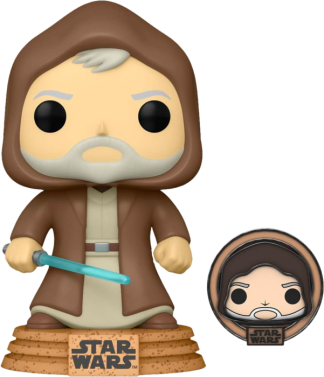 Star Wars: Across The Galaxy "“ Obi-Wan Kenobi Tatooine Pop! Vinyl Figure with with Enamel Pin