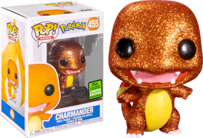 Pokemon - Charmander Diamond Glitter Pop! Vinyl Figure (2021 Spring Convention Exclusive)