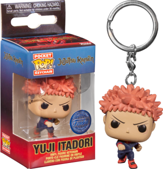 Jujutsu Kaisen - Yuji Itadori Pocket Pop! Vinyl Keychain